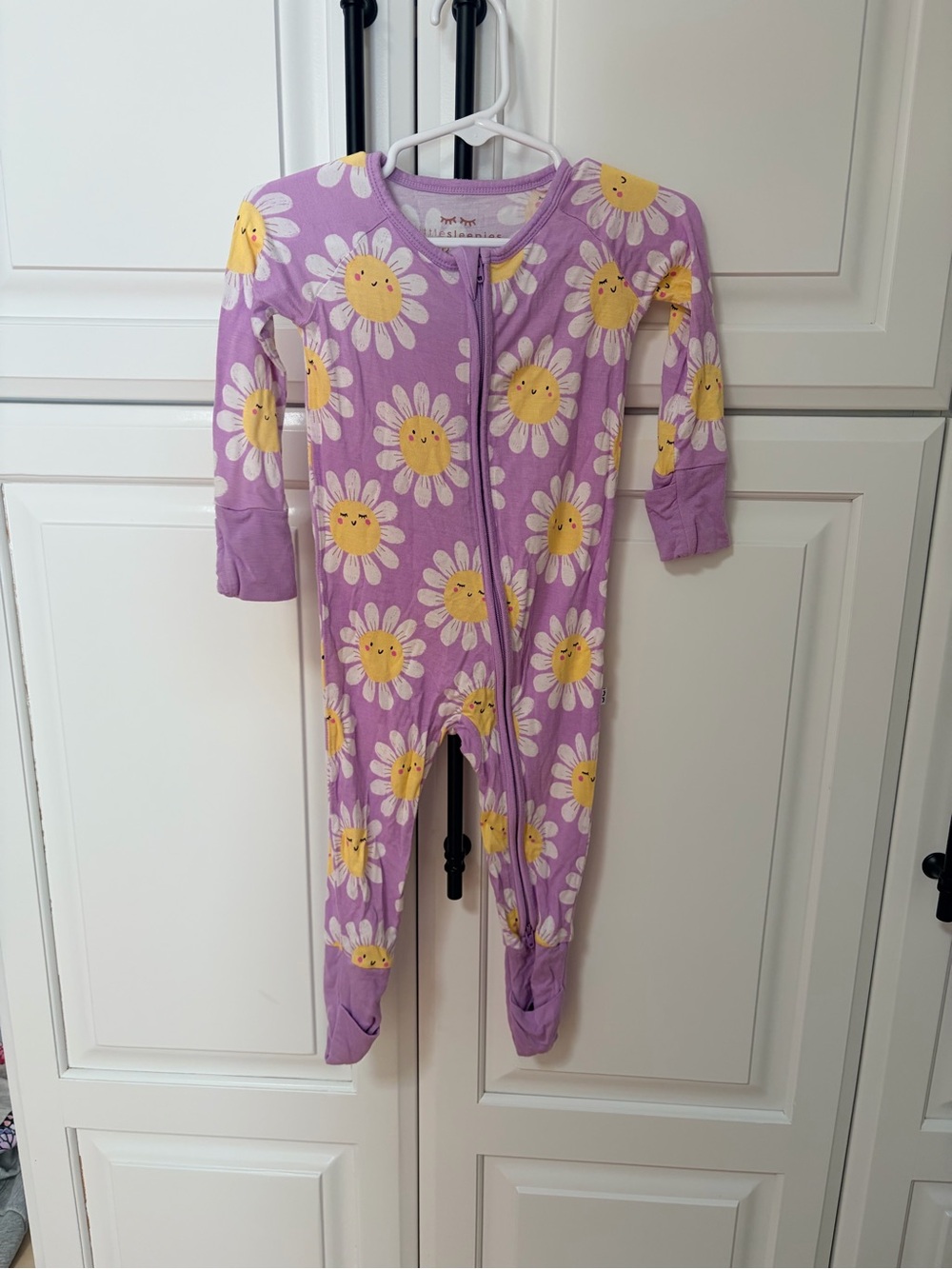 Little sleepies girls romper pajama